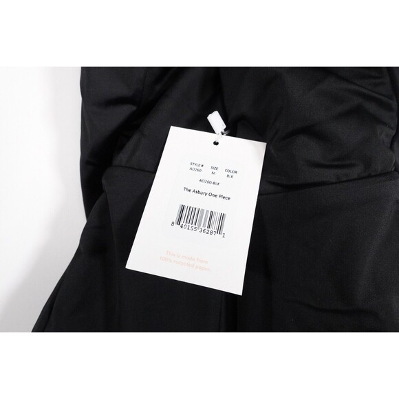 Andie One Piece Swimsuit Women's Medium Black The Ashbury AO260 Crisscross Back - Picture 6 of 8